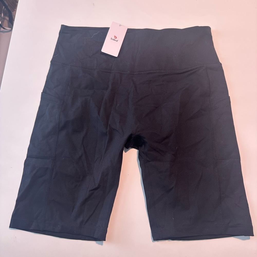 baleaf biker shorts NWT large